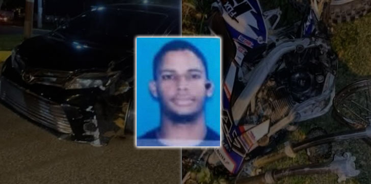 Un adolescente fallecido y otro herido de gravedad en accidente en Cabarete