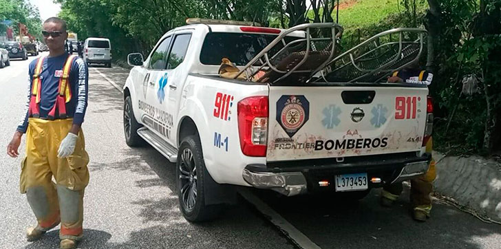 29 heridos, incluyendo menores, en accidente de tránsito en la Autopista Duarte