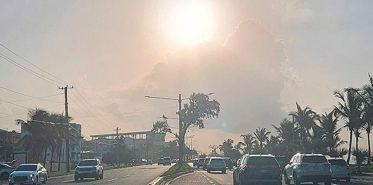El Sahara se retira un poco, pero el calor seguirá reinando en el país