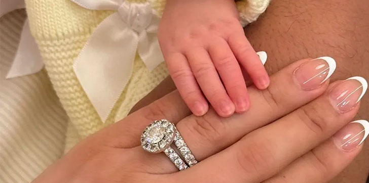 Nació la bebé de La Materialista: «Llegó mi regalo más grande enviado por Dios»