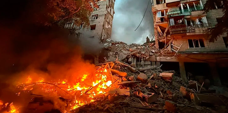 Rusia lanza más de 500 drones contra Ucrania tras llamada telefónica entre Trump y Putin