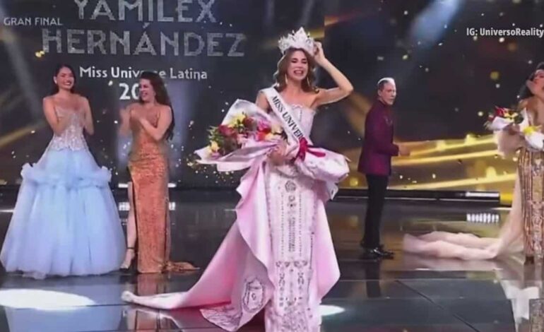 La dominicana Yamilex Hernández gana Miss Universe Latina