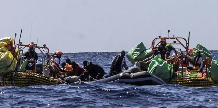 Al menos 69 migrantes muertos en el naufragio de un barco en Mauritania