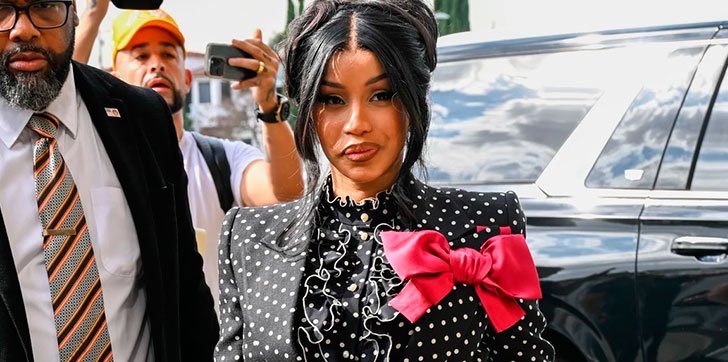 Jurado declara inocente a Cardi B en demanda por presunto ataque a guardia de seguridad