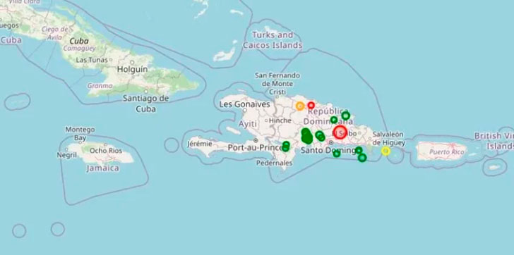 Temblor de tierra sacude Monte Plata a las 5:27 a. m.; autoridades no reportan daños