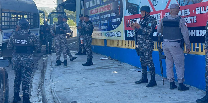 Navarrete militarizado en medio de protestas por apagones y falta de agua