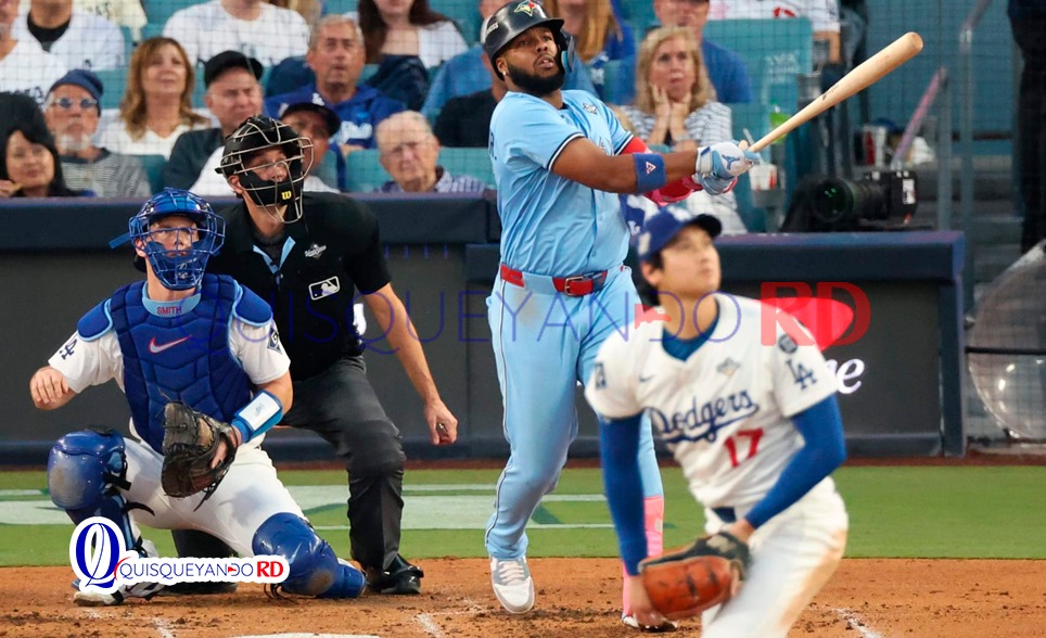 ¡Bombazo dominicano! Guerrero Jr. se la saca a Ohtani y empata la Serie Mundial