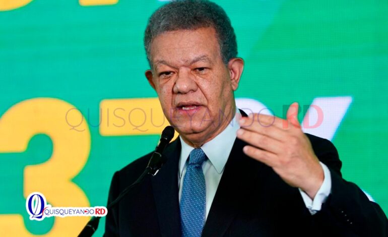 “Gravísimo error del PRM”: Leonel Fernández cuestiona despidos de técnicos agropecuarios