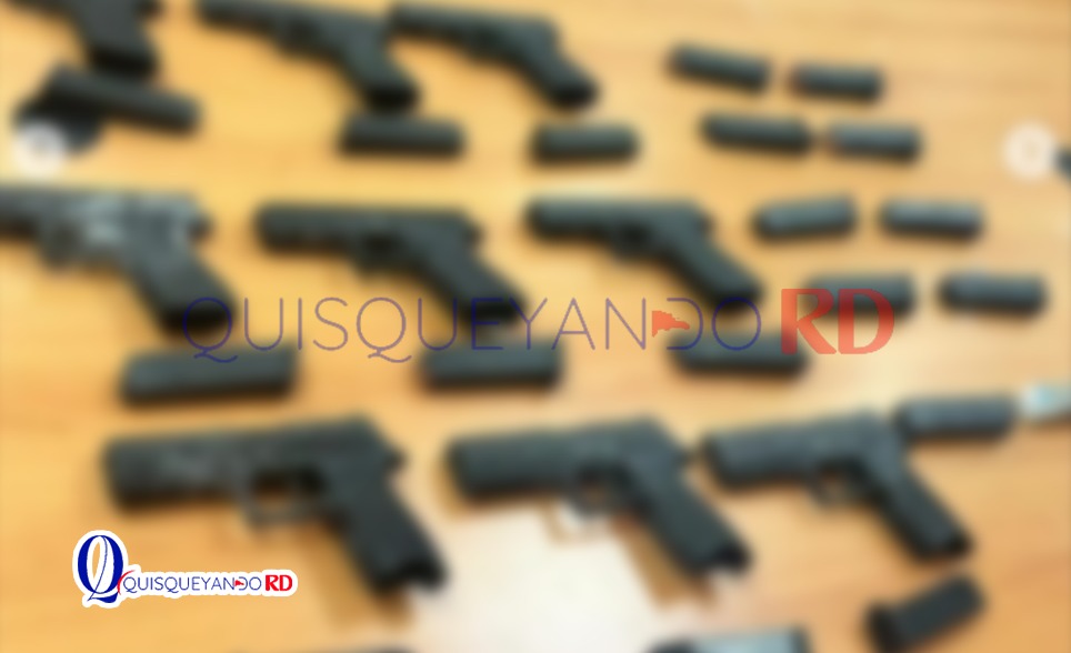 Rayos X revelan contrabando de armas en contenedor con alimentos en el puerto de Puerto Plata