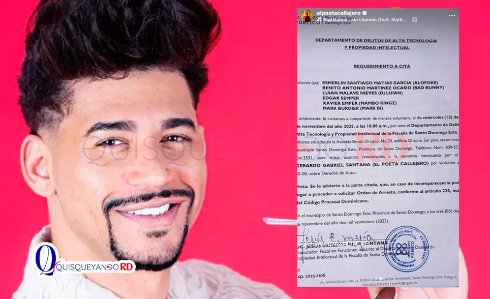 El Poeta Callejero lleva a los tribunales a Bad Bunny, Alofoke y otros artistas por presunta infracción de derechos de autor