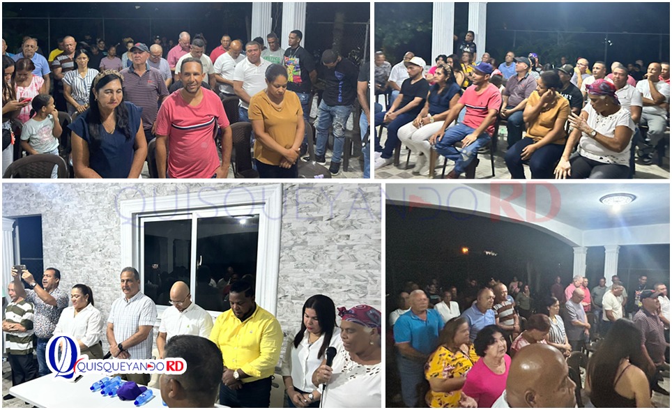 PLD en Las Guáranas Afina Preparativos para Recibir al Expresidente Danilo Medina