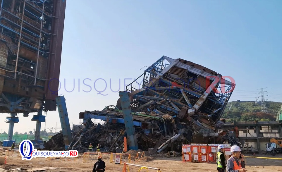 Colapsa planta energética en Corea del Sur; reportan Varias personas atrapadas