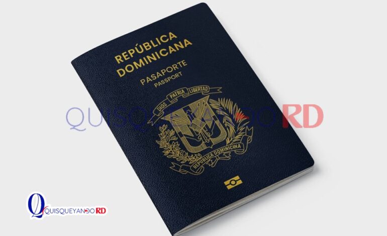 Autoridades anuncian fechas clave del pasaporte electrónico dominicano