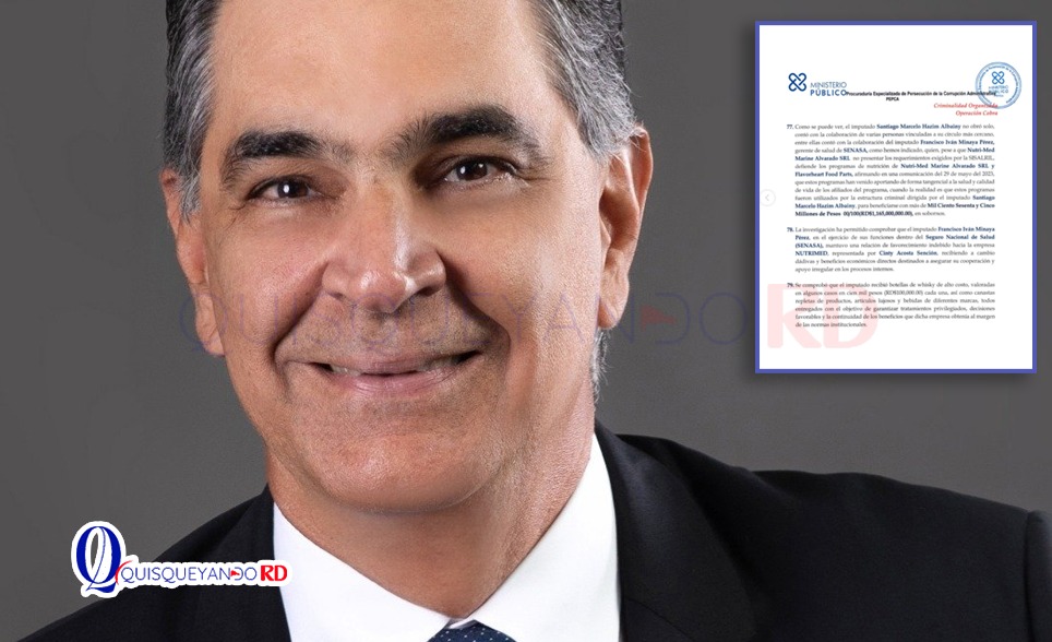 Operación Cobra: Fiscalía asegura que Hazim recibió sobornos por casi RD$1,000 millones