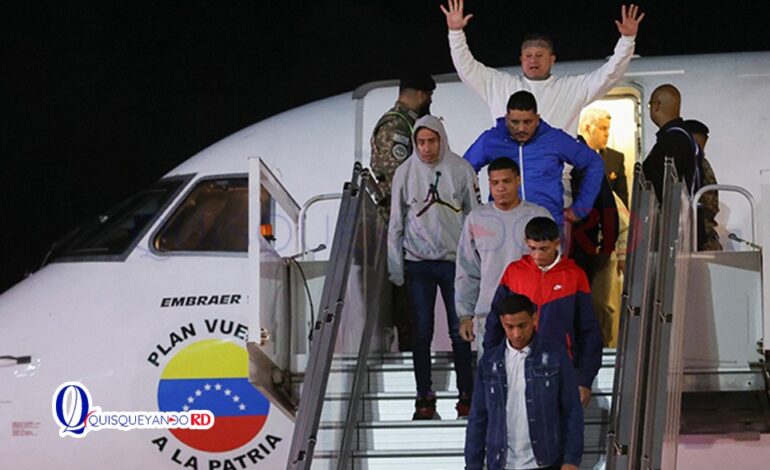 Venezuela habilita de nuevo los vuelos de deportación desde EE.UU.