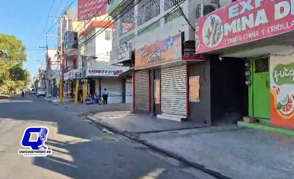 Así amanece San Francisco de Macorís en segundo día de huelga por 48 horas