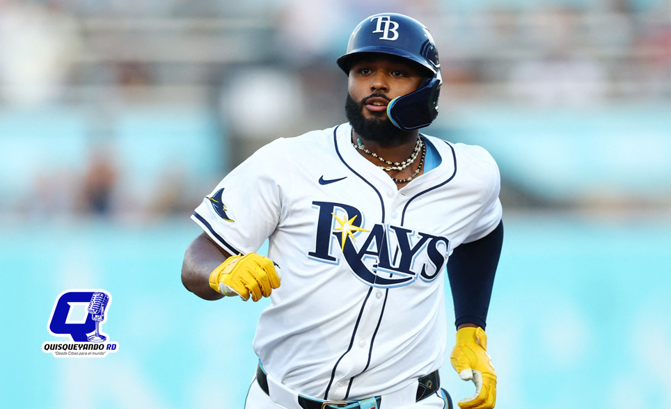 El dominicano Junior Caminero gana el Premio Juan Marichal por su actuación con los Rays