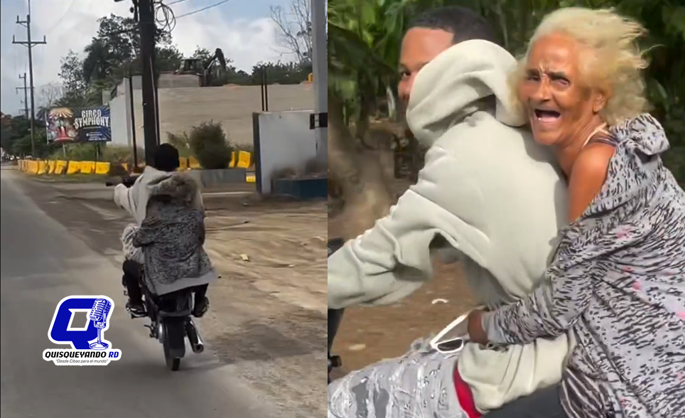 La diversión pudo terminar en tragedia: adulto mayor viaja mientras calibran motocicleta