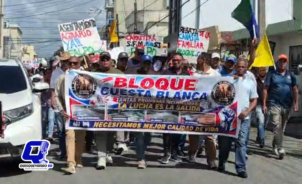 Movimiento Social y Popular toma las calles de SFM: Raúl Monegro acusa a autoridades de “hacerse los ciegos, sordos y mudos” ante reclamos