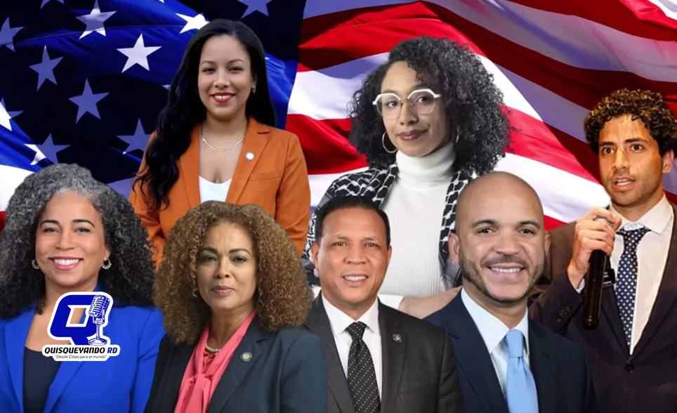 Ocho dominicanos aspiran a conquistar cargos políticos en las elecciones de Estados Unidos