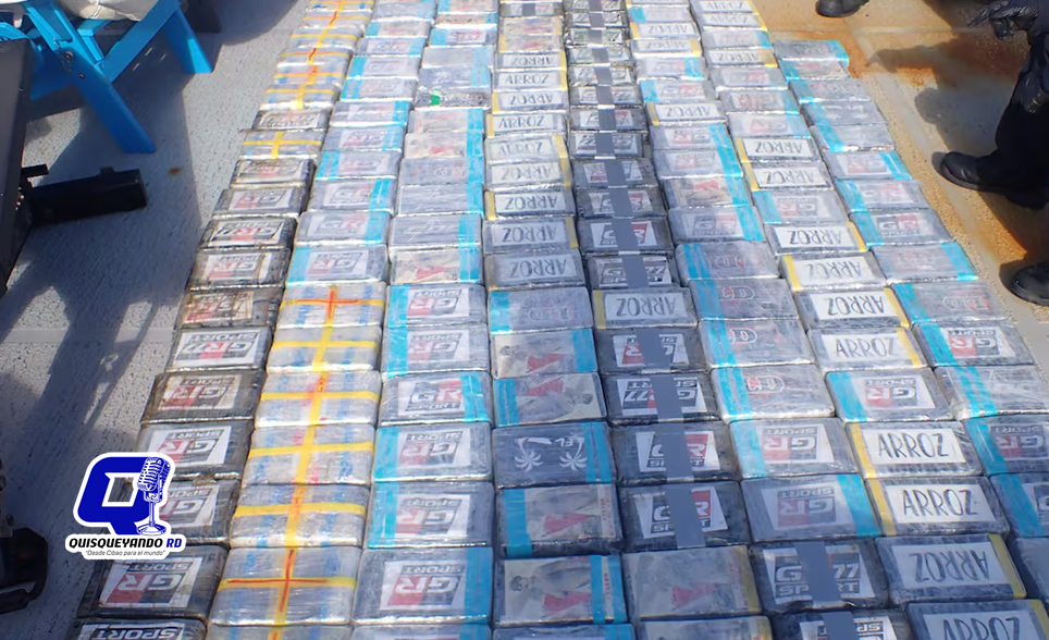 Ocupan 222 kilos de cocaína en aguas de Puerto Rico; detienen a dos dominicanos y un chino