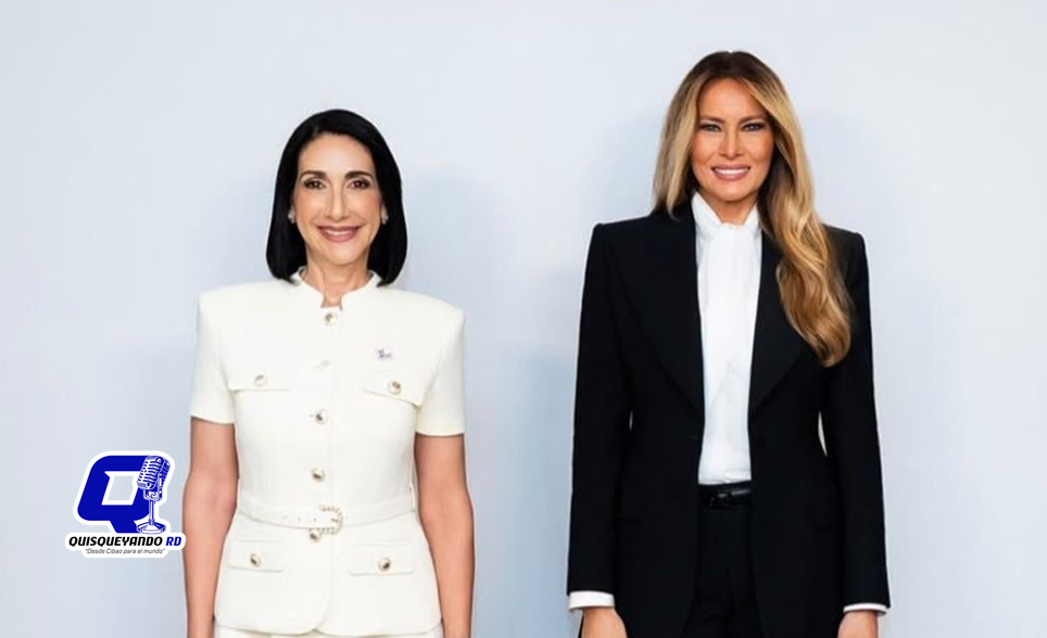 Raquel Arbaje y Melania Trump se encuentran en reunión de primeras damas en Nueva York