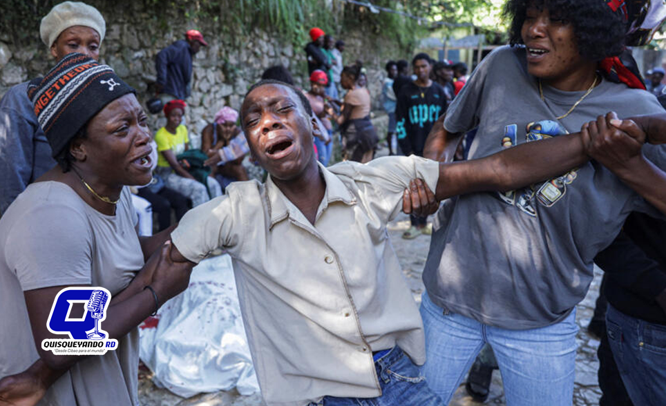 Reportan 164 muertos en masacres ocurridas en Haití entre julio y agosto