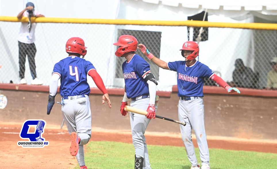 República Dominicana vence 9-3 a Nicaragua en su regreso al terreno en el Premundial U18