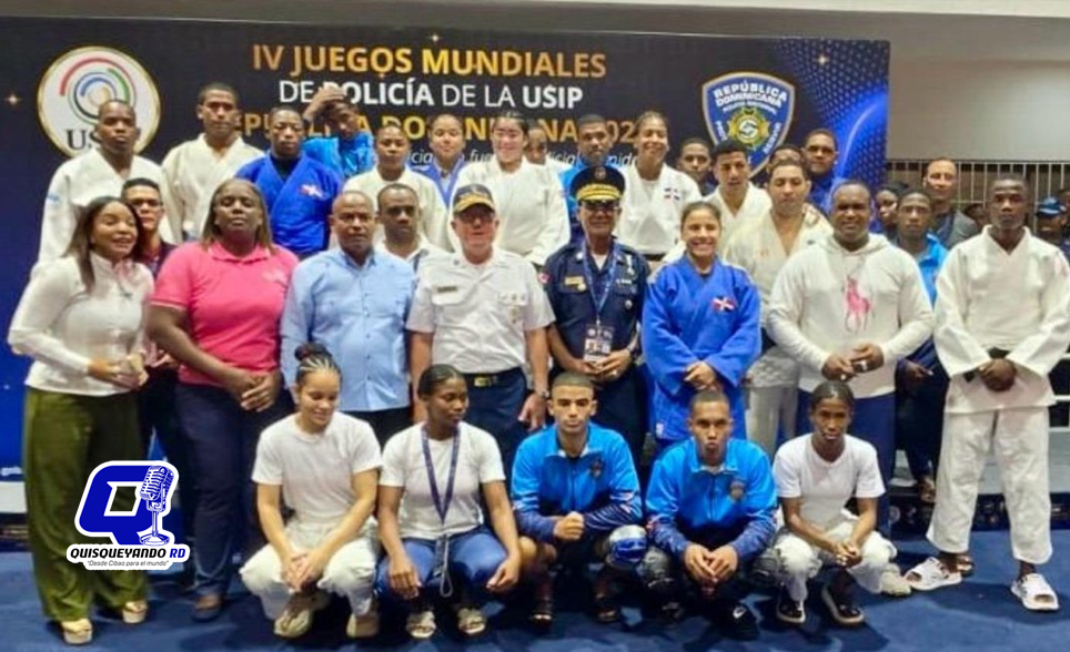 Selección de Judo de RD se corona campeona en los Juegos Mundiales Policiales