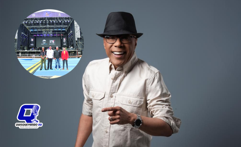Todo listo en el Estadio Olímpico para el gran espectáculo de Ramón Orlando y sus amigos