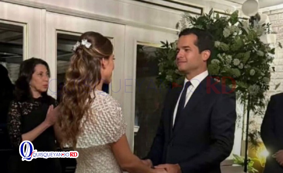Omar Fernández celebró su matrimonio este jueves