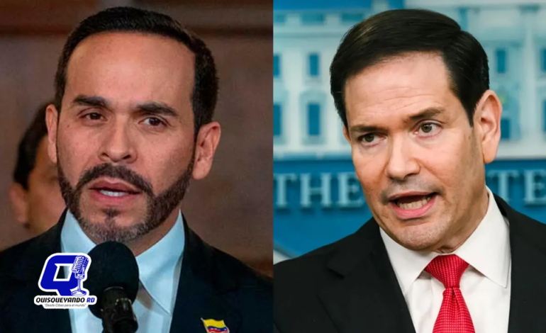 Marco Rubio se reúne con De la Espriella para afianzar acercamiento entre EE. UU. y Colombia