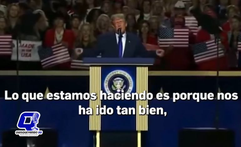 Trump promete un “dividendo” de US$5,000 por adulto si los republicanos retienen el Congreso