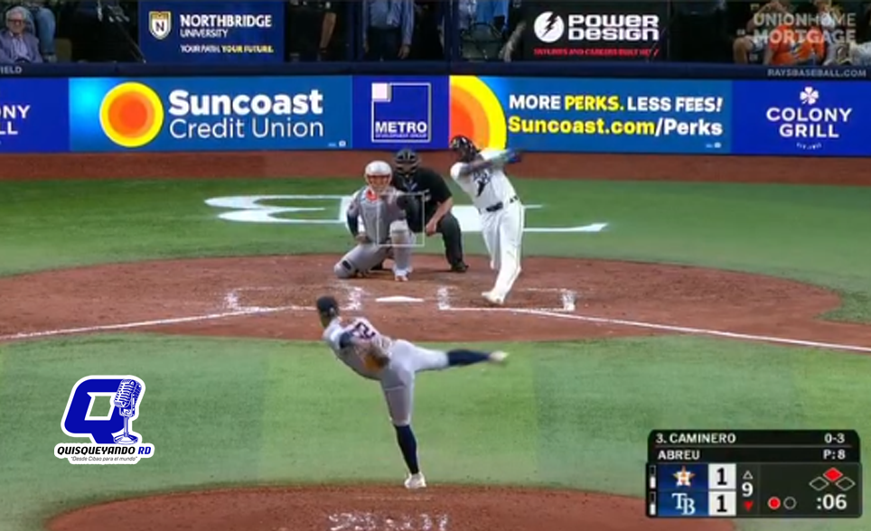 ¡Caminero mete a los Rays en playoffs con jonrón 40!