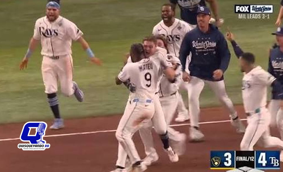 ¡Tampa Bay sobrevive en 12 entradas y evita la barrida en la serie mundial!