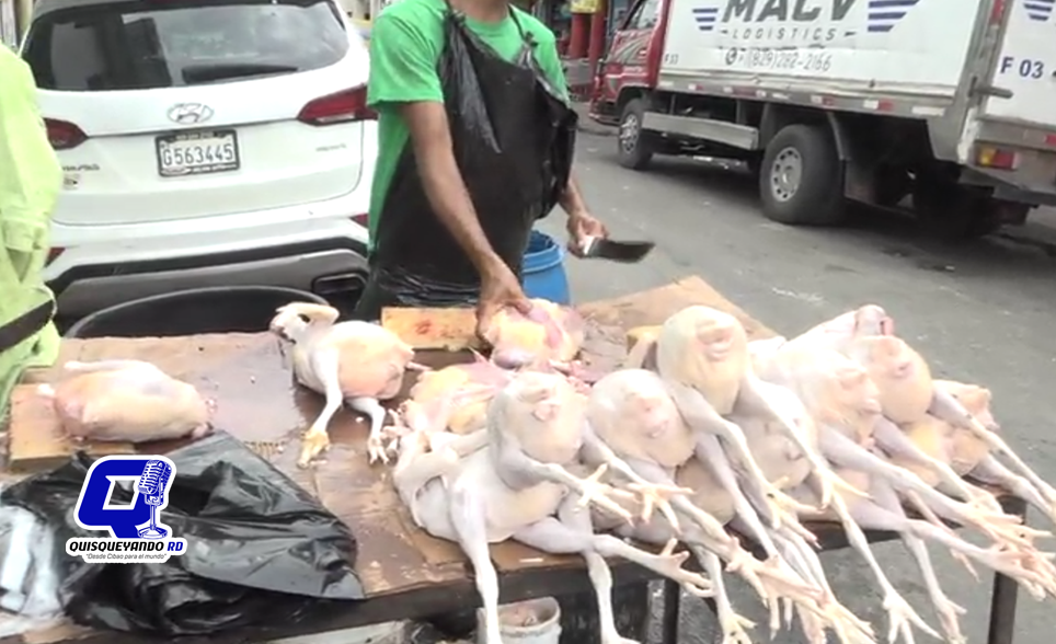 ¡Vendedores de pollos del mercado revelan cómo marchan las ventas y la situación del comercio!